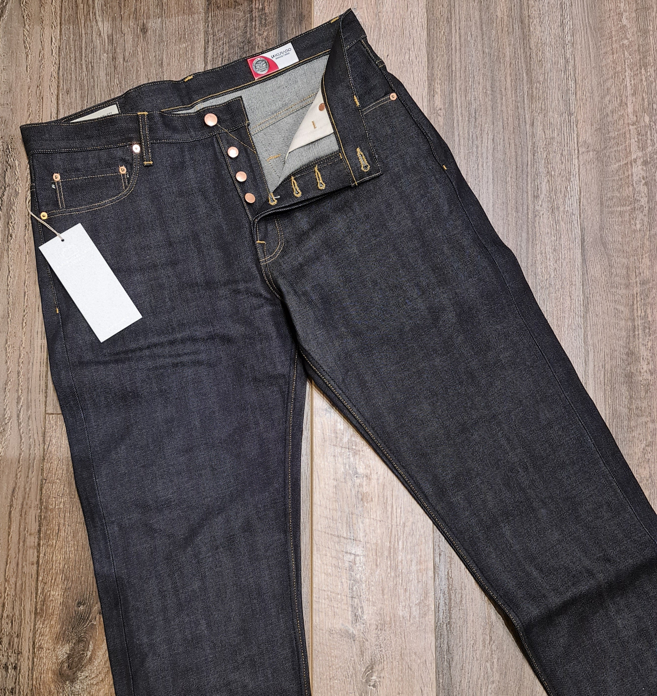 Slim fit denim japanese selvedge denim – Officine Générale